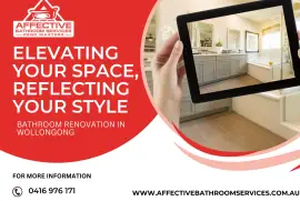 BATHROOM RENOVATIONS SPECIALISTS IN WOLLONGONG