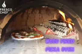 Heavy-Duty Wood Fired Pizza Oven for Professionals