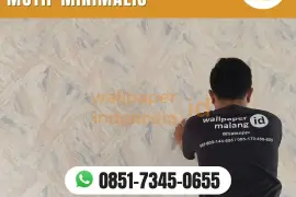 PENYEDIA WALLPAPER VINYL MOTIF MINIMALIS  