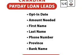 Buy Canadian Payday Personal Loan Leads