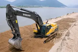 Volvo EC750D, Volvo EC210D, Volvo EC140D Excavators by Pal Infra