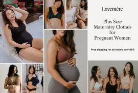 Buy Plus Size Maternity Clothes for Pregnant Women Online
