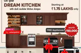 Branded modular kitchen showroom in Madurai