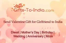 Online Delivery of Valentine's Day Gifts for Girlfriend to India