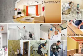 Renovação, Remodelação de Apartamentos / Casas, desde 100€/m2