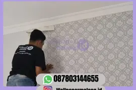 JUAL WALLPAPER VINYL ROLL UNTUK KANTOR KLOJEN