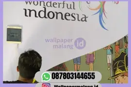 JASA WALLPAPER CUSTOM UNTUK KANTOR DI KEDIRI 