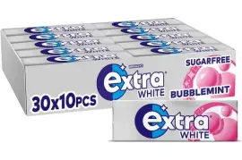 Bulk Extra White Bubblemint Chewing Gum Supplier in Preston, Uk