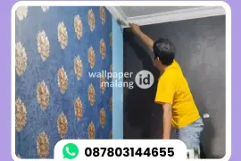 PAKET PEMASANGAN WALLPAPER VINYL ROLL