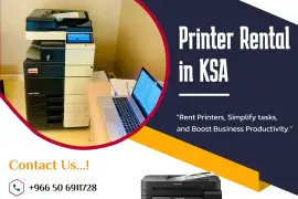 Why Printer Leasing in KSA is the Future of Office Printing