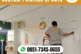 JASA PASANG WALLPAPER CUSTOM PRINTING DI BATU  