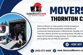 Affordable and Reliable Movers in Thornton, CO by Samurai Movers