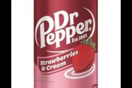 Bulk Dr Pepper Strawberries & Cream Flavour Cans Supplier in Preston, U