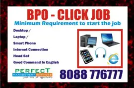 Bpo Jobs | Income per Up to rs. 200/-  |  Unlimited income opportunity | 50