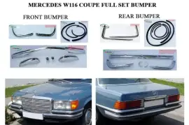 Mercedes W116 EURO style Bumpers (1972-1981)