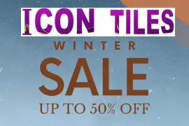 Mega Winter Sale Discount upto 50% off by Icon Tiles UK