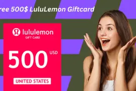 Get a $500 Lululemon Gift Card!