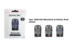 Smok Solus Meshed 0.9ohm Pod (3-Pack) – Smooth, Flavorful, and Reliable