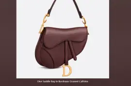 Dior Saddle Bag – Iconic Elegance