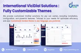 International ViciDial Solutions Fully Customizable Themes-Dialerking