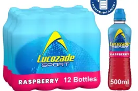 Wholesale Supplier of Lucozade Sports Drink Raspberry 500ml in Preston, UK