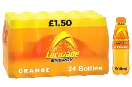 Wholesale Supplier of Lucozade Energy Drink Orange 500ml in Preston, UK