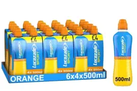 Bulk Supplier of Lucozade Sports Orange Energy Drink 500ml in Preston,UK