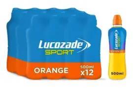 Bulk Supplier of Lucozade Sports Orange Energy Drink 500ml in Preston, UK