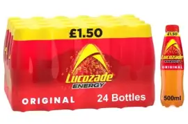 Wholesale Supplier of Lucozade Energy Drink Original 500ml in Preston, UK