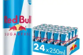 Wholesale Supplier of Red Bull Sugar Free Energy Drink 250ml in Preston, UK