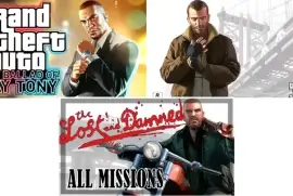Grand Theft Auto GTA 4 with DLCs 