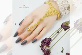 Elegant Star Hand Bracelet - Dahabe Saeed Jewelry