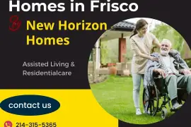 Best Elderly Care Homes in Frisco by New Horizon Homes
