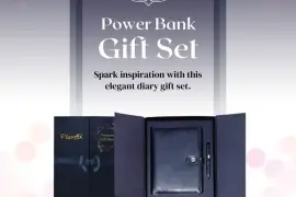 Power Bank Gift Set With Lamylight Pen - The Perfect Blend Of Style And Uti