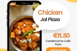 Plates de poulet - Chicken Dishes | Cardamome Café 