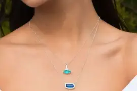 Gold Diamond Necklace at Rekiya Designs