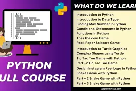 Python Courses Details
