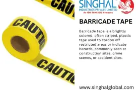 Secure Your Space with the Leading Caution Tape Supplier in Ahmedabad
