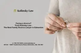 Facing a divorce? Trust Kolinsky Law - The Best Family Divorce Lawyer in Ed