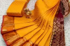Silk Saree Look For Party