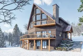 Bringing Mountain Retreats to Life: Stunning 3D Exterior Rendering Services