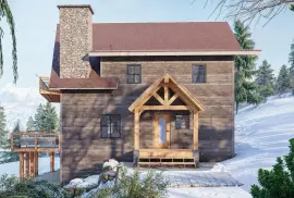 Bringing Mountain Retreats to Life: Stunning 3D Exterior Rendering Services
