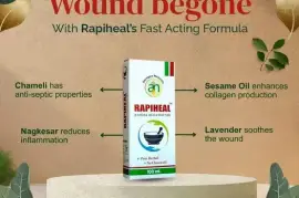 RapiHeal - All-Natural Antiseptic and Wound Healing Oil - ₹139