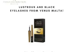 Lustrous and Black Eyelashes From Venus Malta!