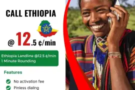Call Ethiopia from US and Canada