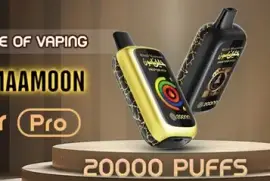 The Future of Vaping: Khalil Maamoon Wapor Pro 20000 Puffs Disposable Devic