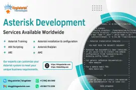  Asterisk Development Services Available Worldwide