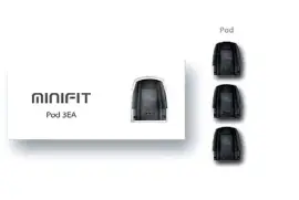 Premium JustFog MINIFIT Replacement Pods - 1.5mL Capacity (Pack of 3)