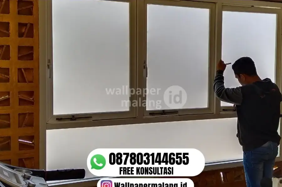 JASA PASANG STIKER KACA DIKOTA MALANG