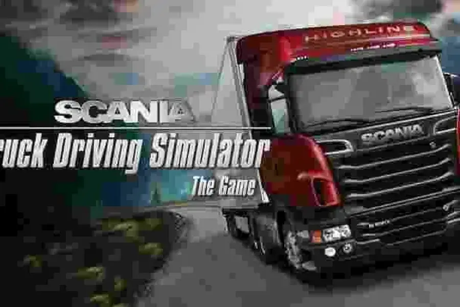 Scania Truck Driving Simulator Laptop Desktop Computer Game